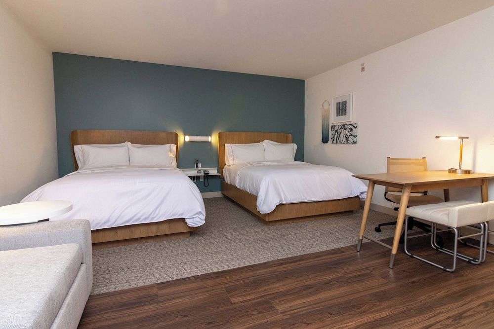 Studio, Multiple Beds, Kitchen (Mobility Accessible, Roll-in Shower)