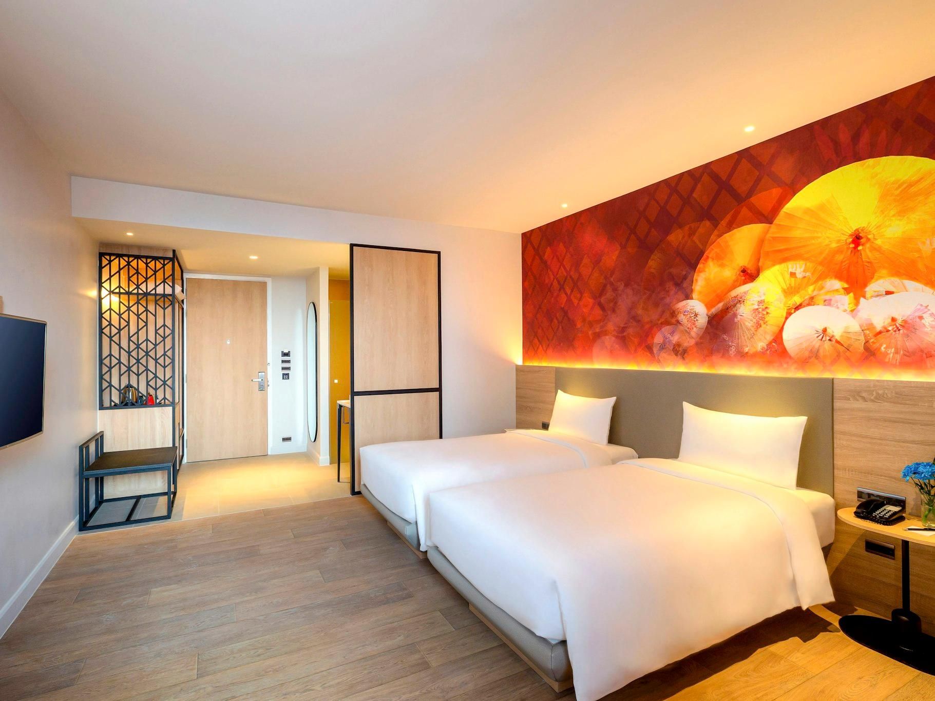 ibis Styles Bangkok Ratchada Standard Room with 2 Single Beds