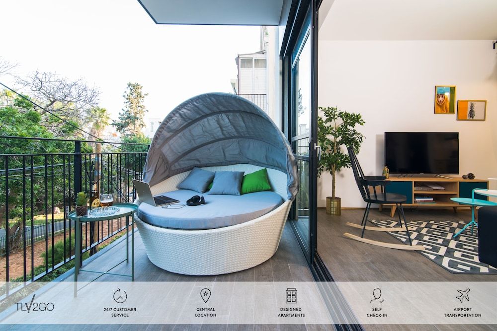 Mr. Brooklyn - By TLV2GO Two Bedroom Apartment with Balcony 10