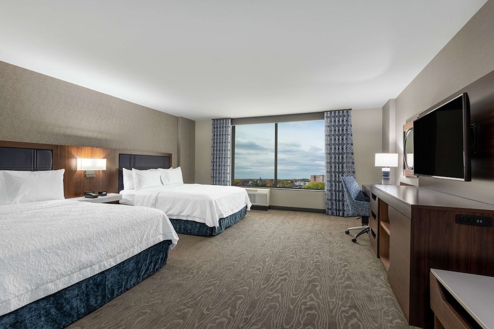 Room, 2 Queen Beds, Accessible, Refrigerator & Microwave (Roll-In Shower)