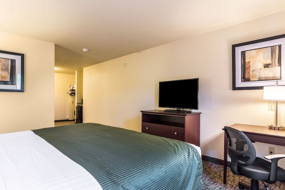 Studio, One King Bed with Sofa Bed, Accessible Benched Tub, Non Smoking