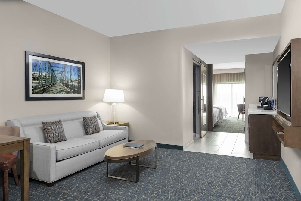 Suite, 1 King Bed (2 Rooms, Hearing, Fitness)
