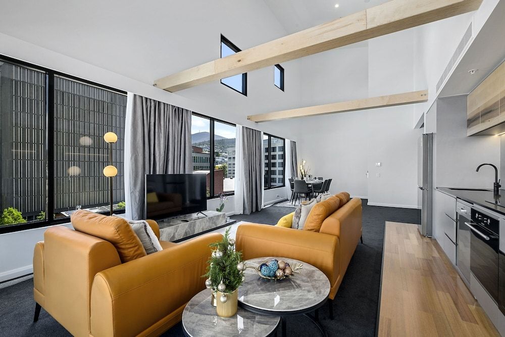 Hobart City Apartments Penthouse 6