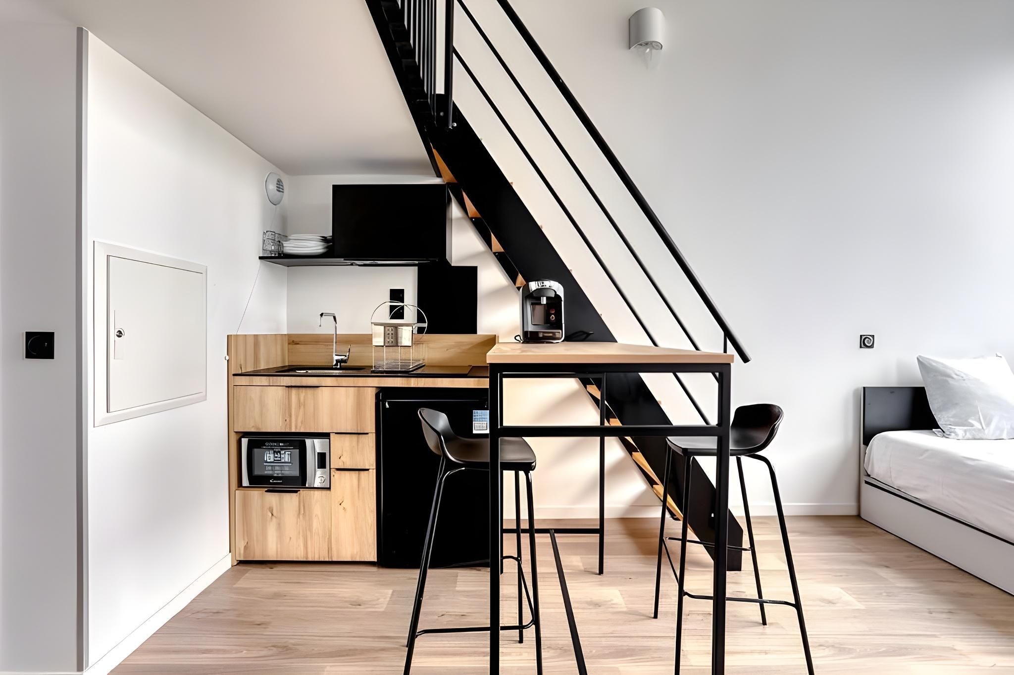 Studio L Duplex - Twin beds