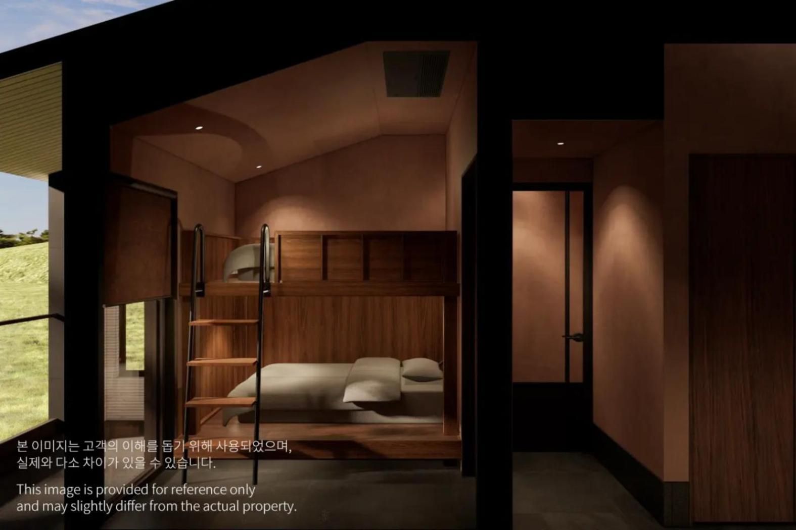 SONO CALM JEJU [Villa] Premier(Relaxation Loft,No Kitchen/Ocean/2Doubles,Single Bunk Bed)