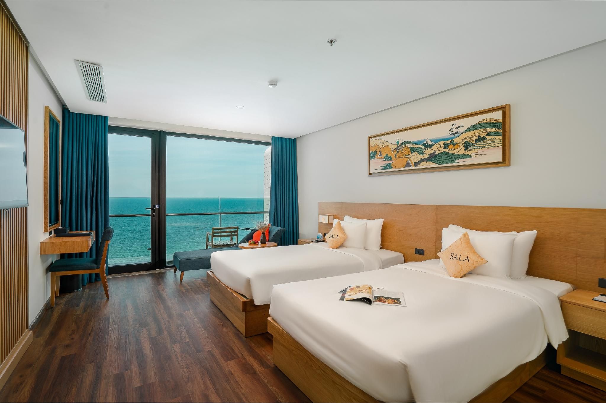 Deluxe Sea View Twin Room - Spa Treatment Options Included