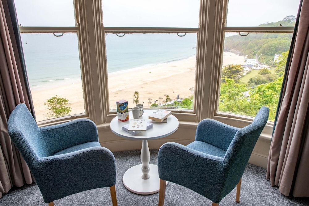 The St Ives Bay Hotel Twin Room, Sea View 5