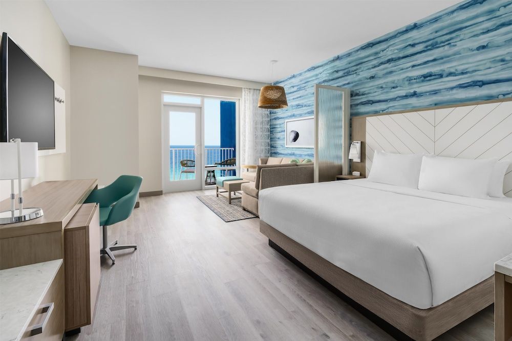 Room, 1 King Bed with Sofa bed, Balcony (Gulf View)