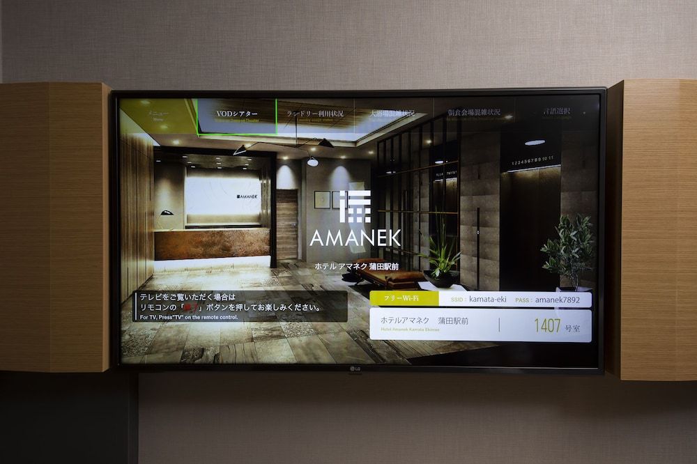 HOTEL AMANEK Kamata Ekimae Standard Double Room 16