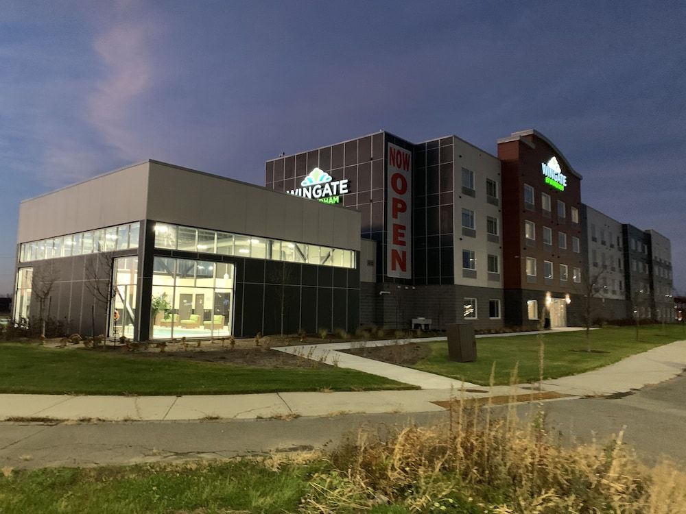 Front of property - evening/night