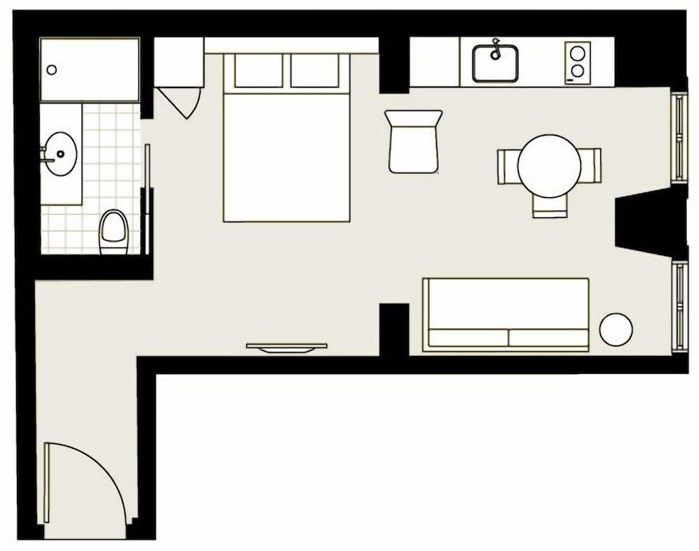 Room layout blue print