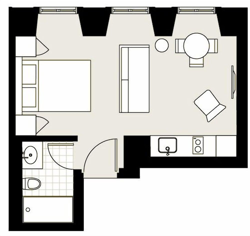 Room layout blue print