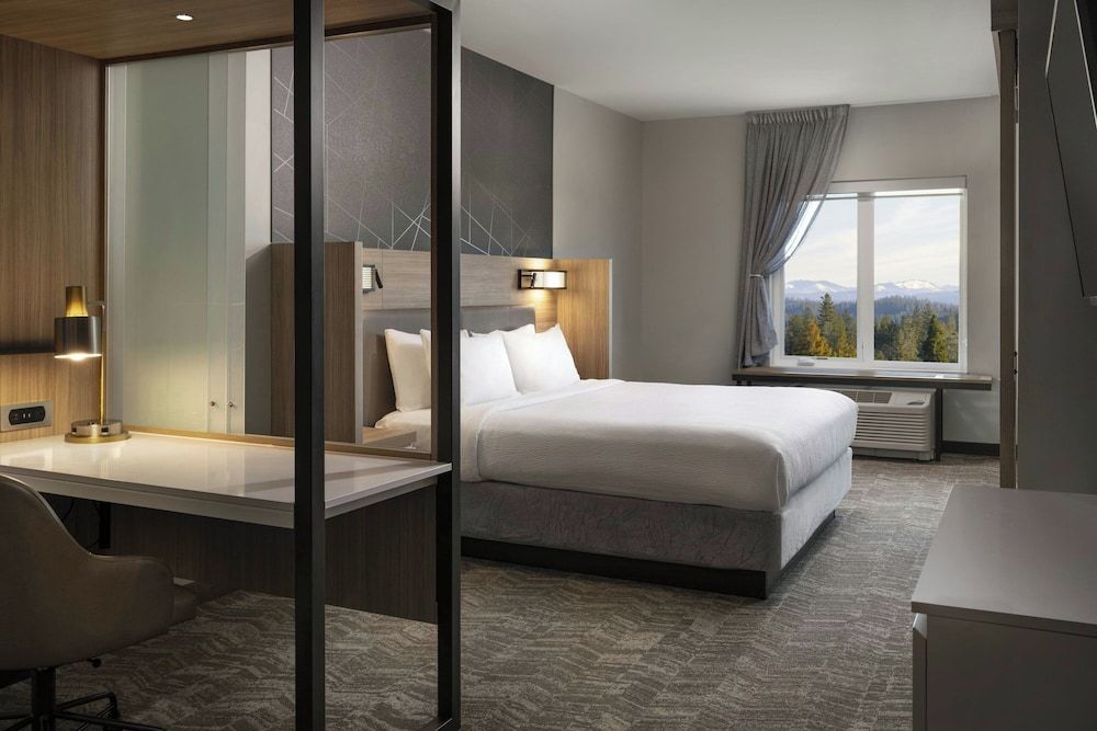 Suite, 1 King Bed, Non Smoking, Mountain View