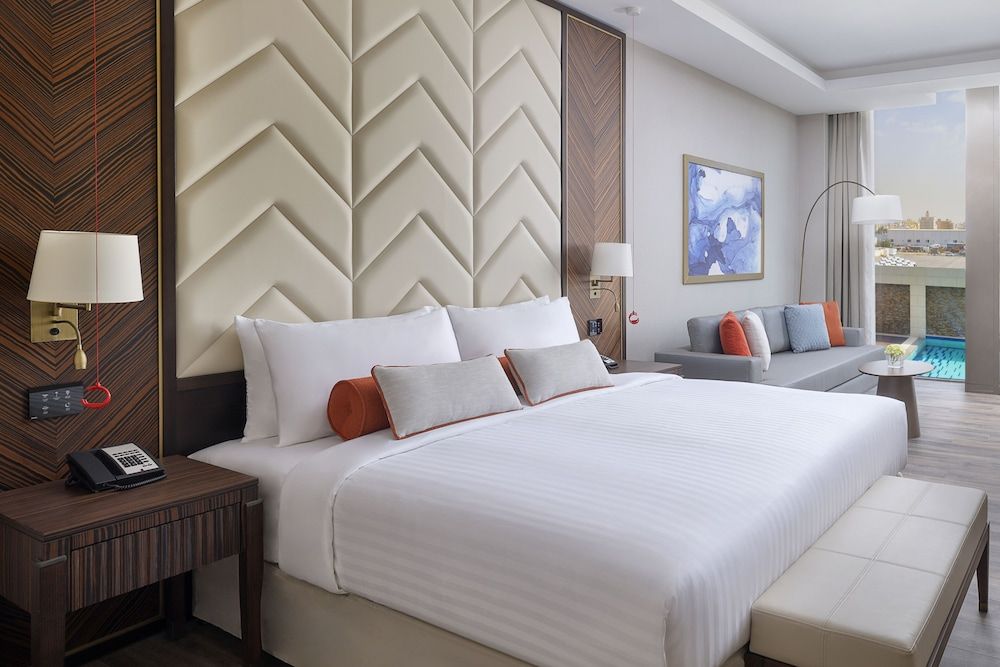 Jeddah Marriott Hotel Madinah Road Deluxe Room, 1 King Bed (City View)