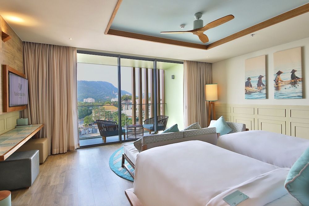 Fusion Deluxe Suite Twin Bed Sea View - Spa Inclusive