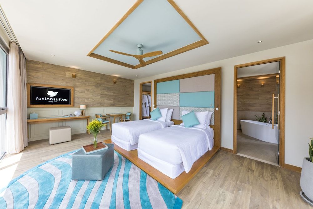 Fusion Deluxe Suite Twin Bed Sea View - Spa Inclusive