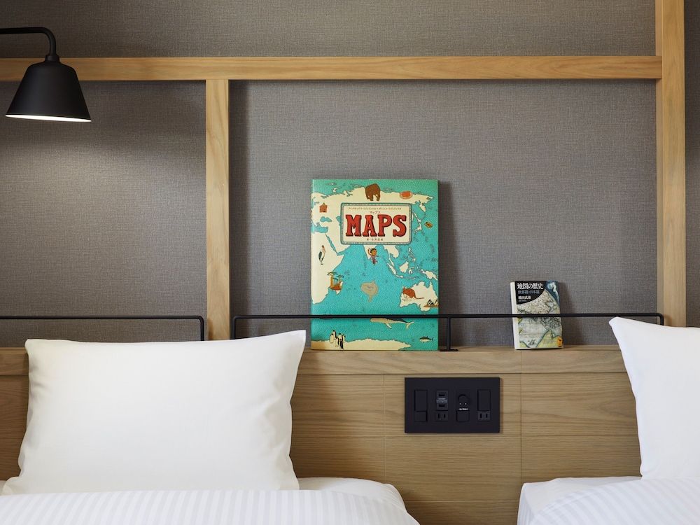 Lamp Light Books Hotel Sapporo Standard Twin Room, Non Smoking 3