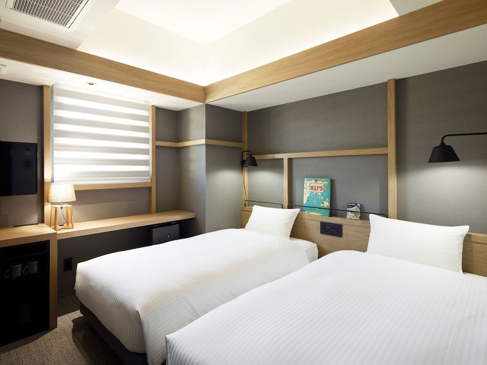 Lamp Light Books Hotel Sapporo Standard Twin Room, Non Smoking 2