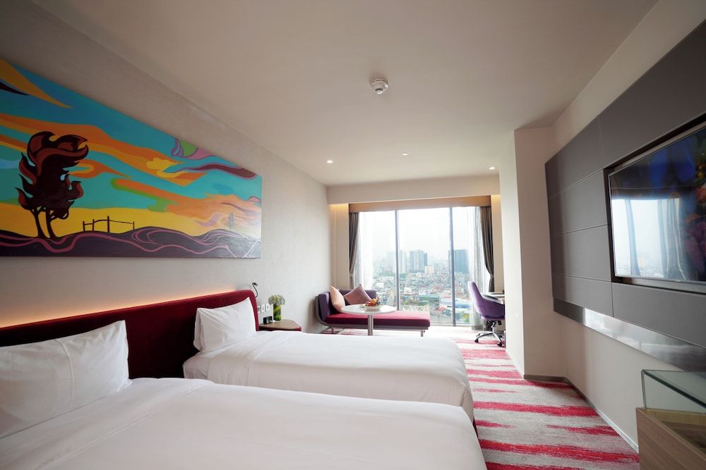 Novotel Hanoi Thai Ha Superior Room, 2 Twin Beds, City View