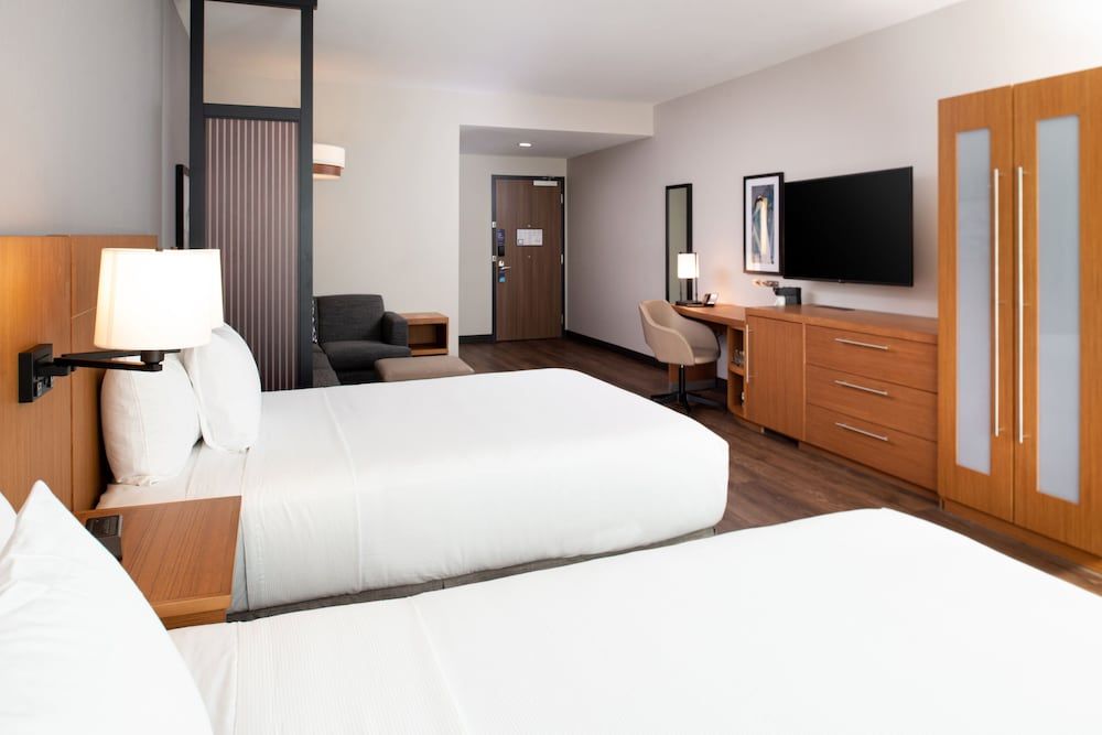 Room, Accessible (2 Queen Beds with Sofa bed, Shower)