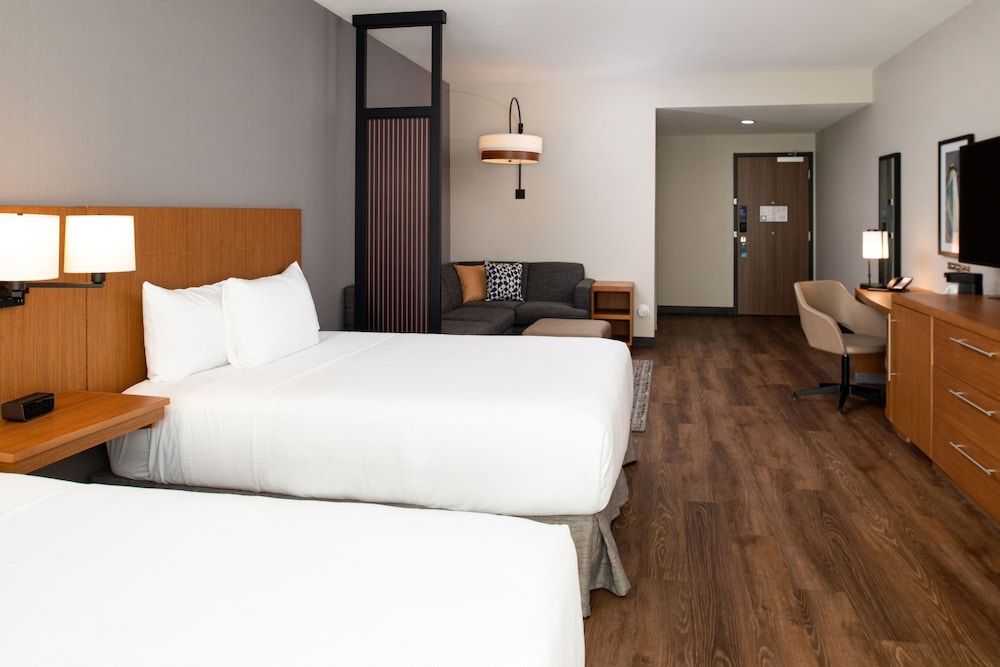 Room, Accessible (2 Queen Beds with Sofa bed, Shower)