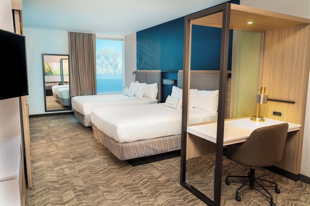 Suite, 2 Queen Beds, Non Smoking (Mobility Accessible, Roll-in Shower)