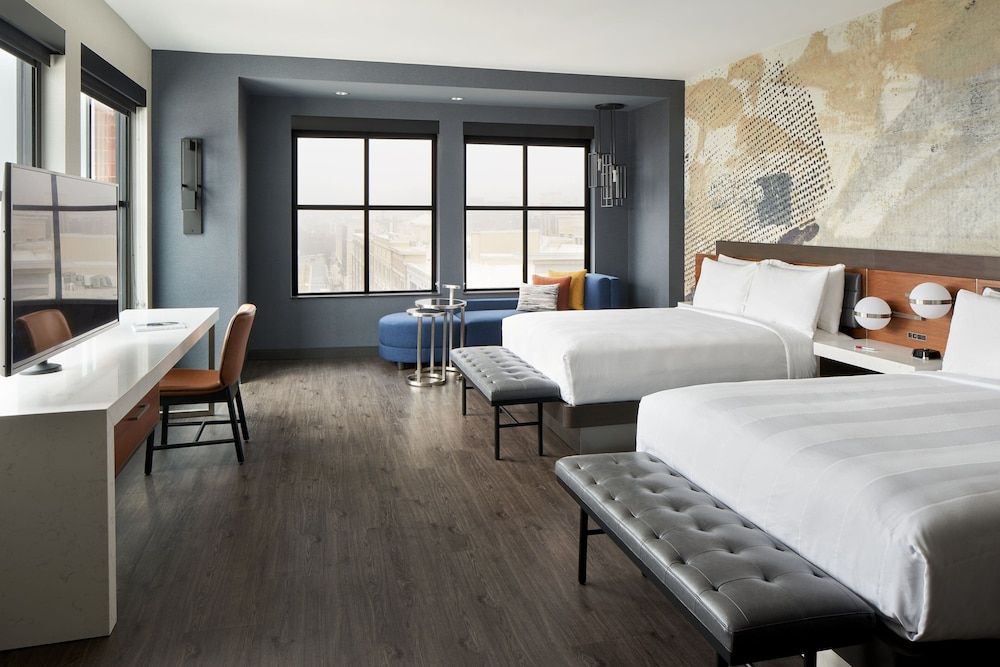 Deluxe Room, 2 Queen Beds, Non Smoking (Hearing Accessible)