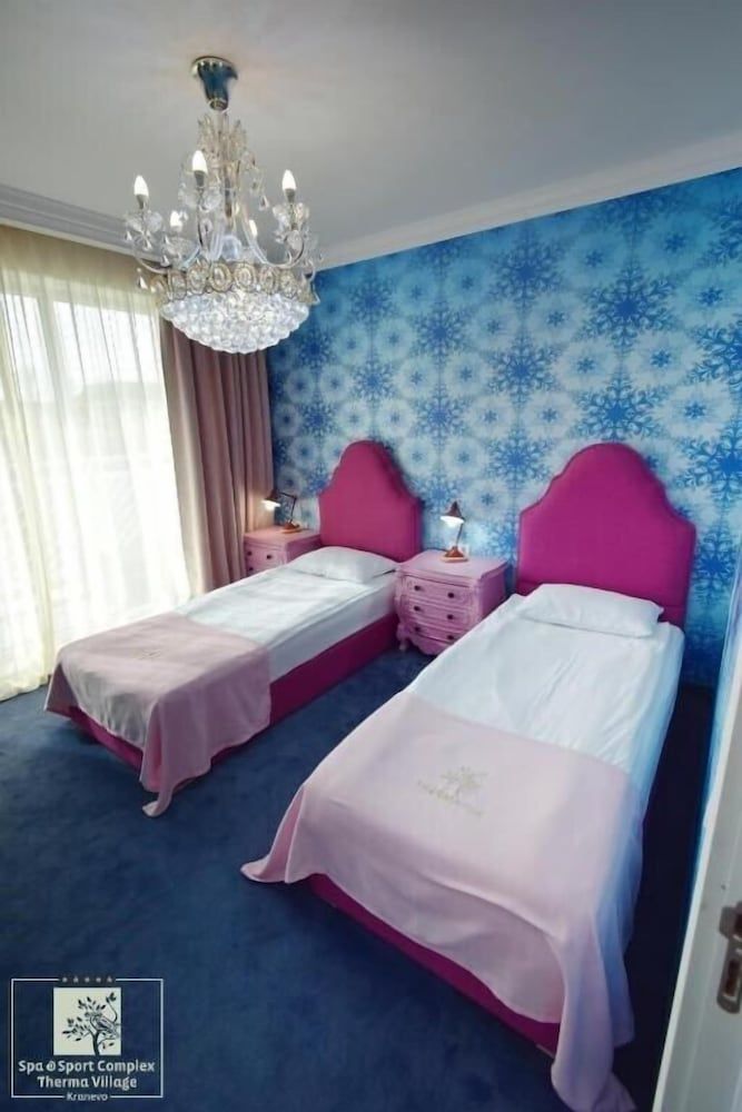 Eco Therma Village - Free Parking & Private Beach & Mineral Pool Elza Themed Apartment (4+1)