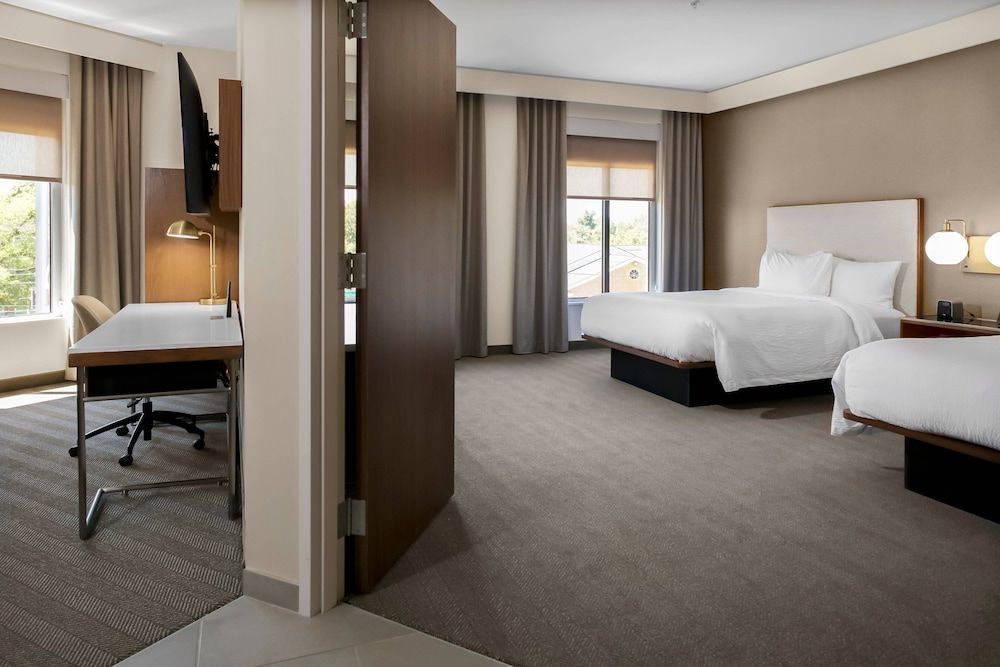 Room, 1 King Bed with Sofa bed, Courtyard View (Mobility Accessible, Roll-In Shower)