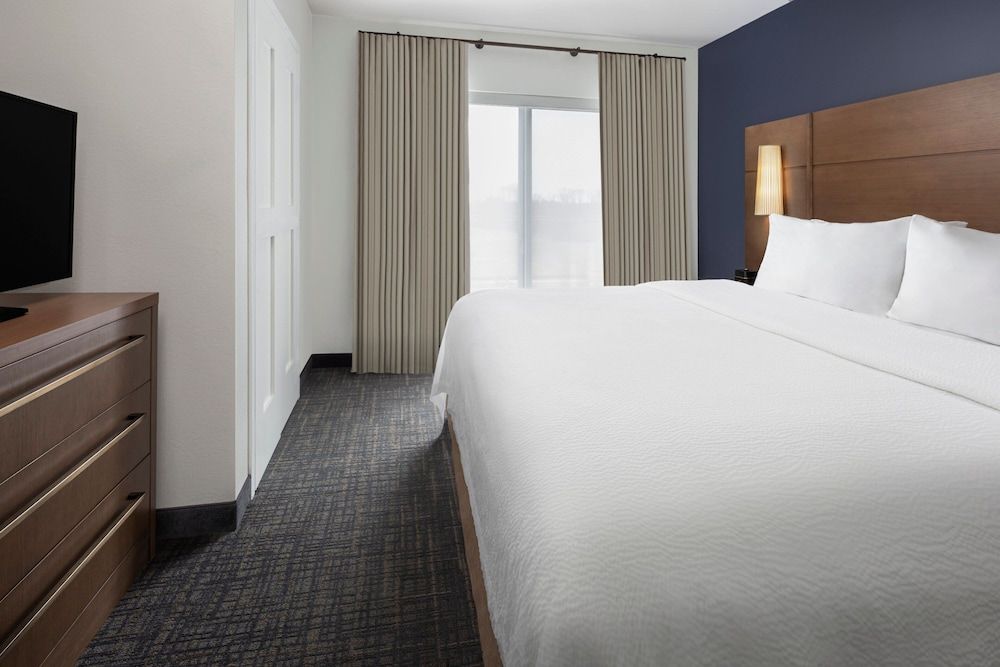 Suite, 1 King Bed with Sofa bed (Hearing Accessible)