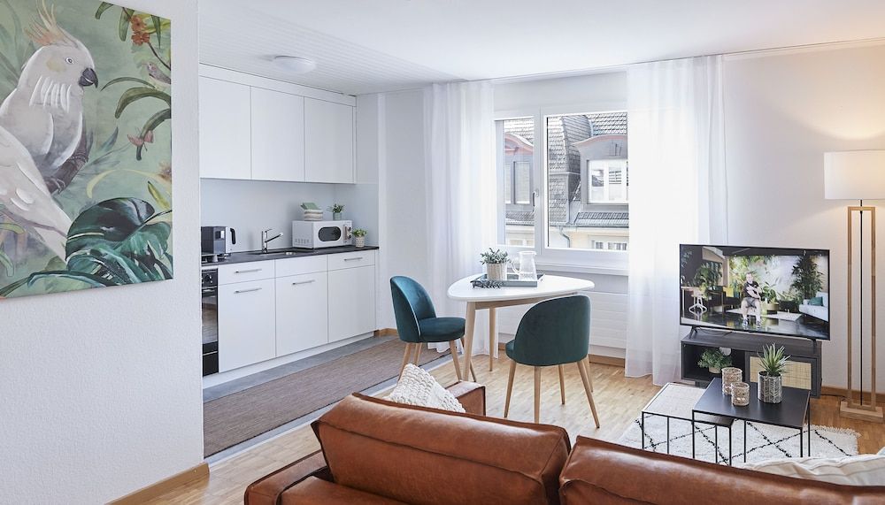 Neustadt Apartments managed by Hotel Central Luzern Classic Apartment, 1 Bedroom, Kitchen, City View 12