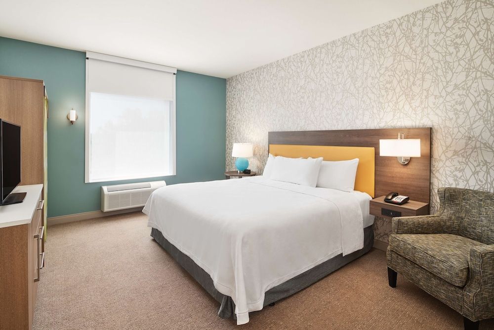 Basic Studio, 1 King Bed, Accessible (Mobility & Hearing, Roll-in Shower)