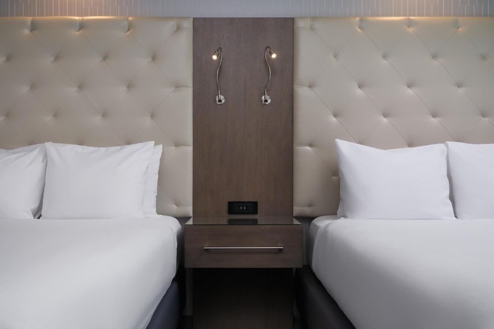 Standard Room, 2 Queen Beds, Non Smoking, Refrigerator & Microwave
