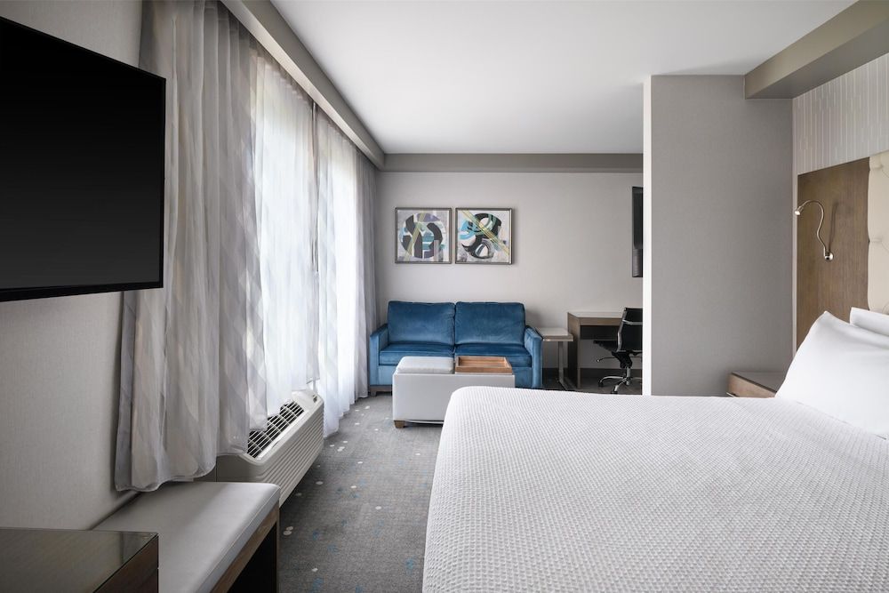 Suite, 1 King Bed, Non Smoking, Refrigerator & Microwave (Shower Only;with Sofabed)