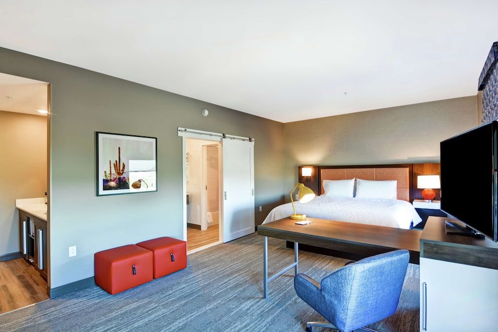 Suite, 1 King Bed, Accessible, Refrigerator & Microwave