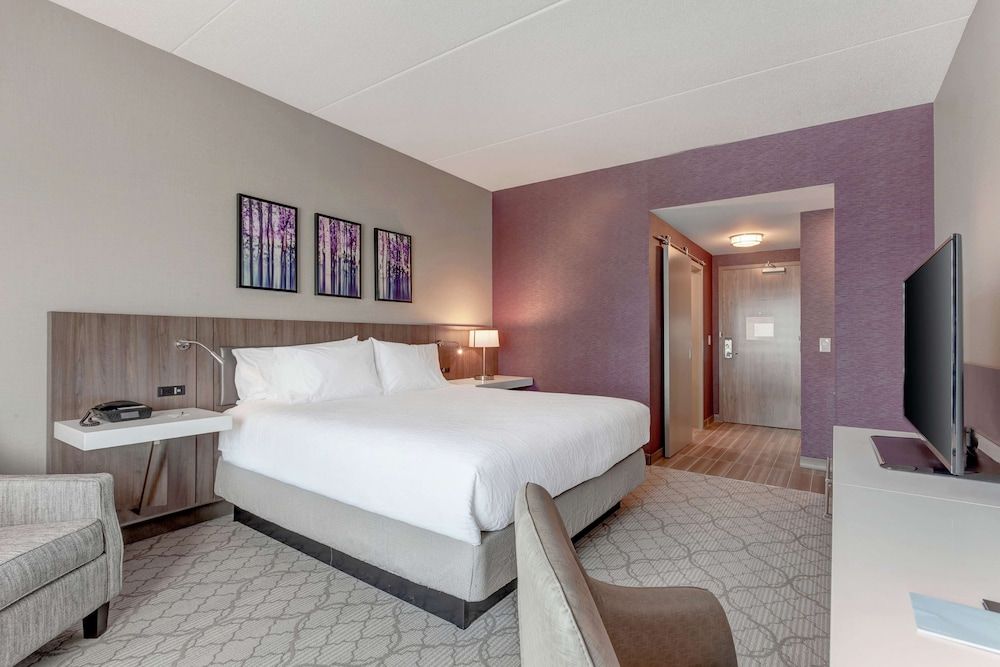 Hilton Garden Inn Toronto Brampton West Room, 1 King Bed, Accessible (Mobility & Hearing, Roll-in Shower)