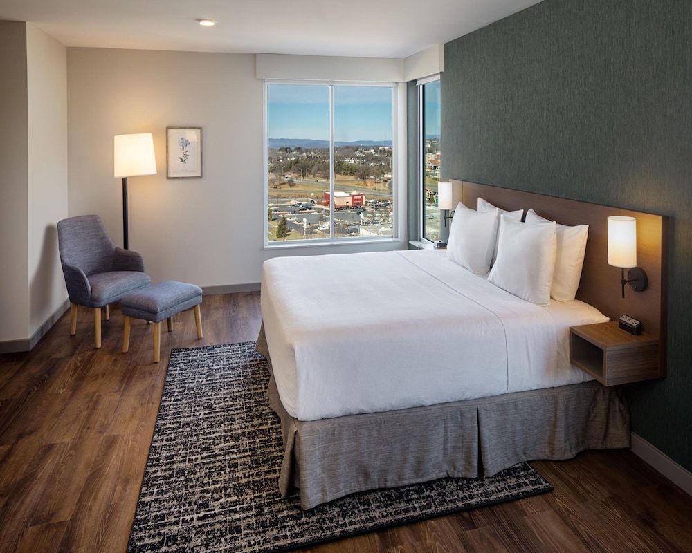 Suite, 1 King Bed with Sofa bed, Accessible (Plus, Roll-In Shower)