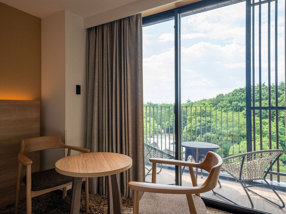 Umekoji Potel KYOTO Twin Room with Bath, Garden View with Balcony, Non Smoking 31sqm, 2beds for 1-2 people 10