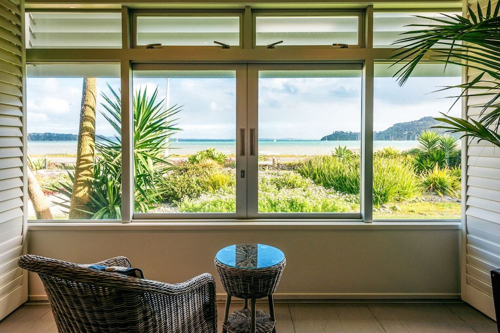 Waiheke Waterfront Lodge Luxury Studio Suite, 1 King Bed, Sea View 4