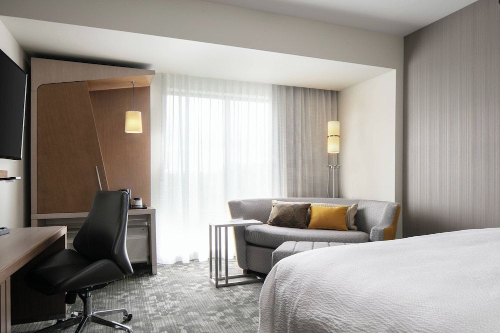 Room, 1 King Bed with Sofa bed, City View (Hearing Accessible)