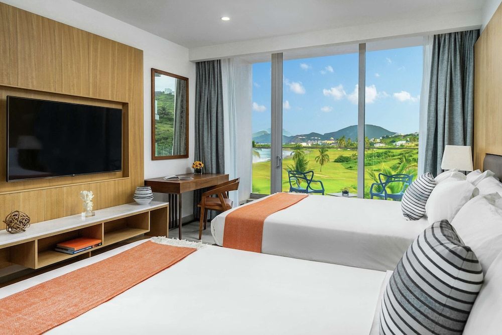 Room, 2 Double Beds, Balcony