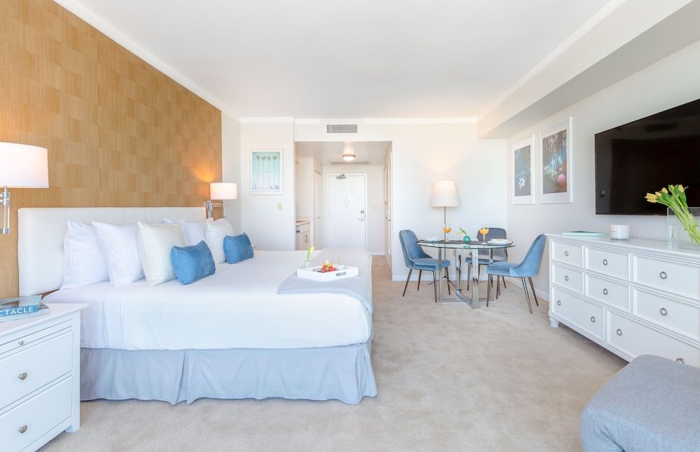 Deluxe Studio Suite, Kitchenette, Partial Ocean View1403