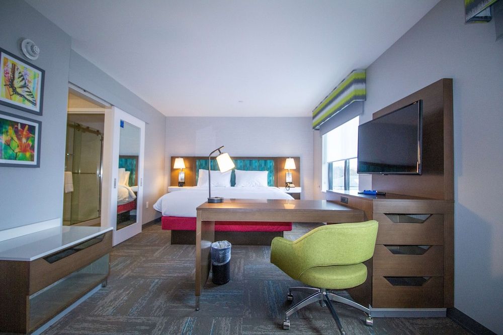 Suite, 1 King Bed, Accessible