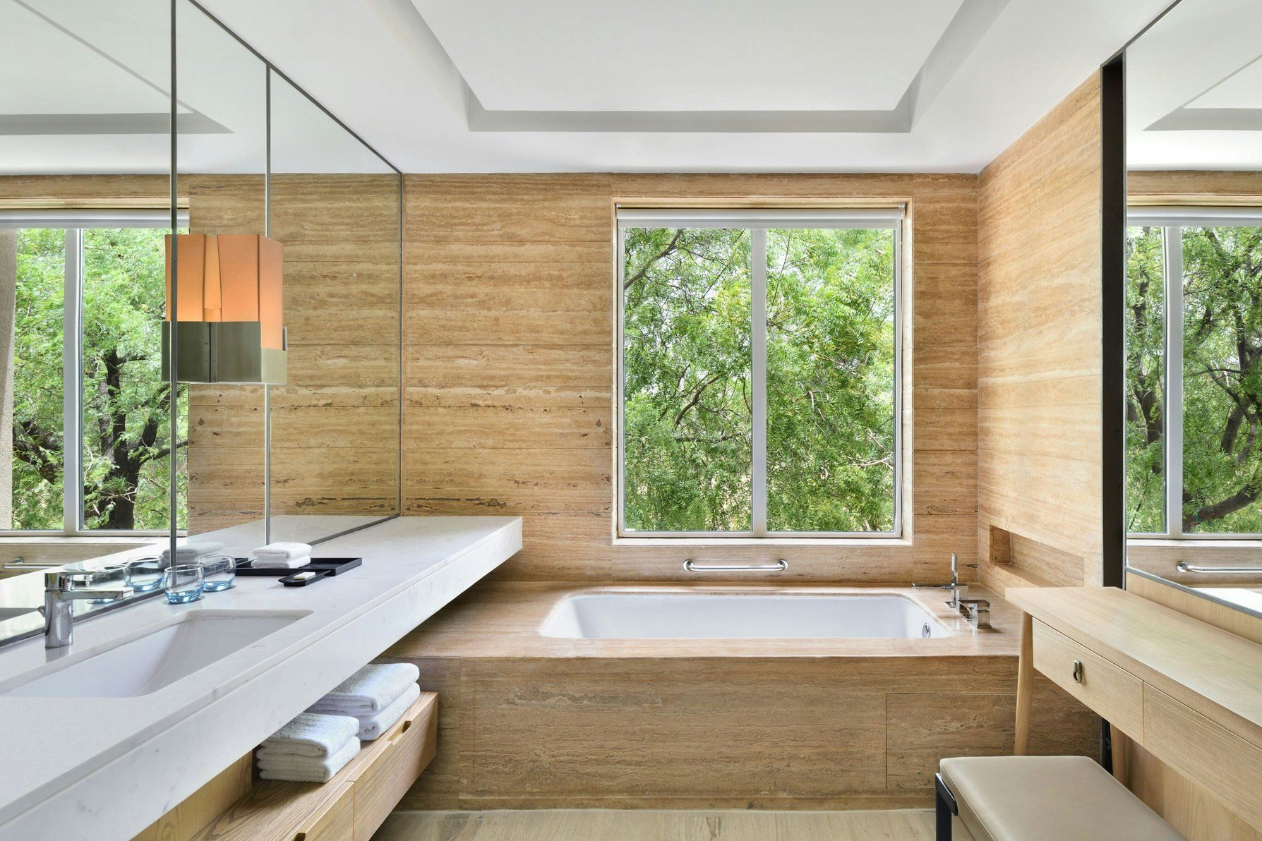 Suite Washroom with Bathtub