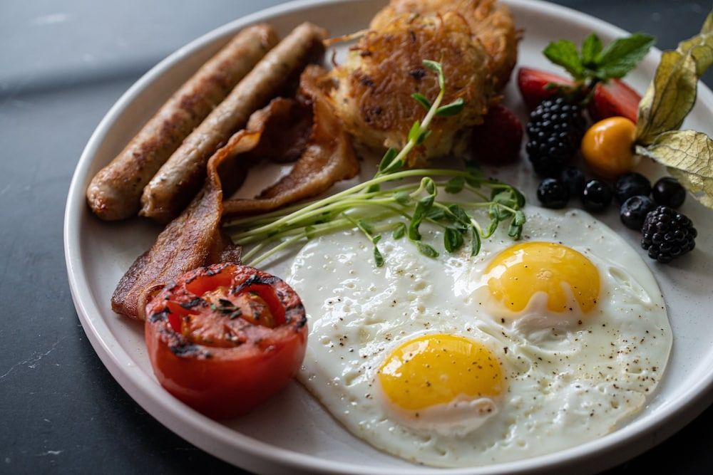 Breakfast buffet