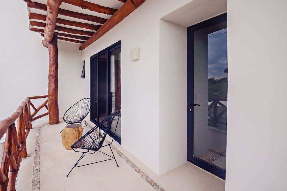 Casa Astral Eco Luxury Holbox Island - Sunset and Ocean View with Rooftop Pool (steps from the beach) Standard Apartment, 2 Bedrooms, Kitchen 11