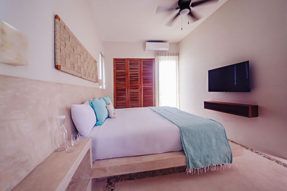 Casa Astral Eco Luxury Holbox Island - Sunset and Ocean View with Rooftop Pool (steps from the beach) Standard Apartment, 2 Bedrooms, Kitchen 6
