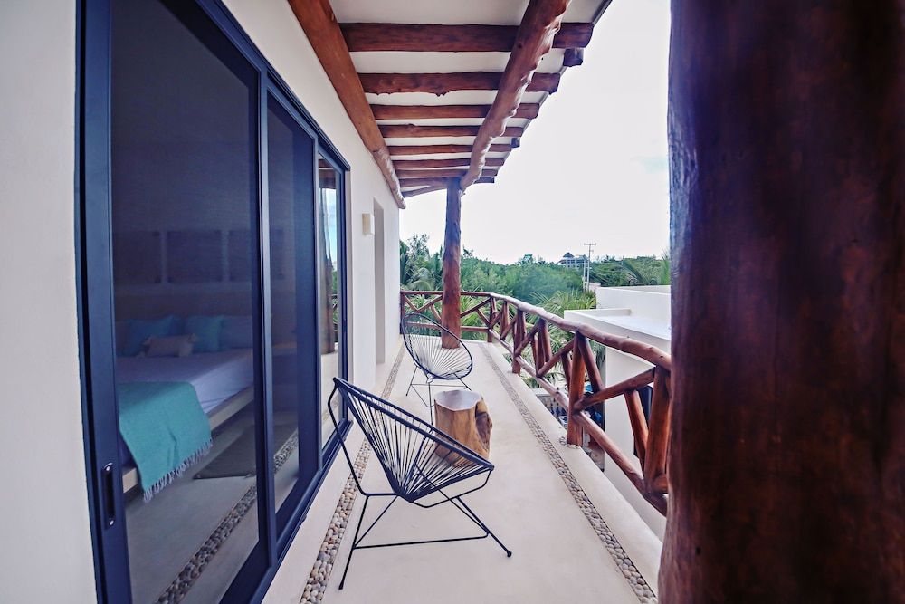 Casa Astral Eco Luxury Holbox Island - Sunset and Ocean View with Rooftop Pool (steps from the beach) Standard Apartment, 2 Bedrooms, Kitchen 10