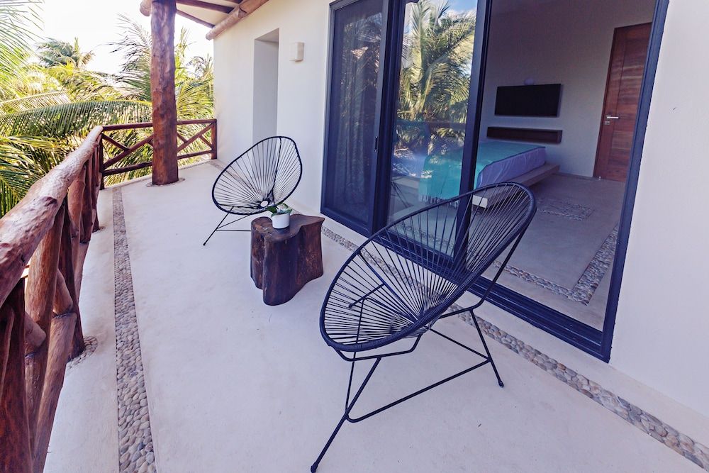 Casa Astral Eco Luxury Holbox Island - Sunset and Ocean View with Rooftop Pool (steps from the beach) Deluxe Room 10