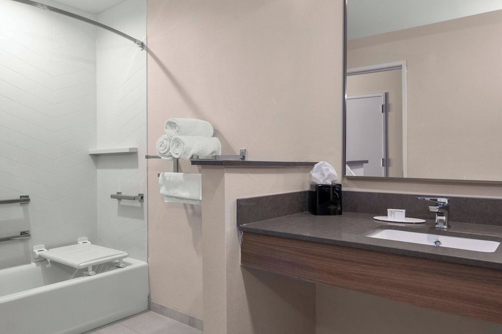 Room, 1 King Bed (Mobility/Hearing Access, Roll-In Shwr)